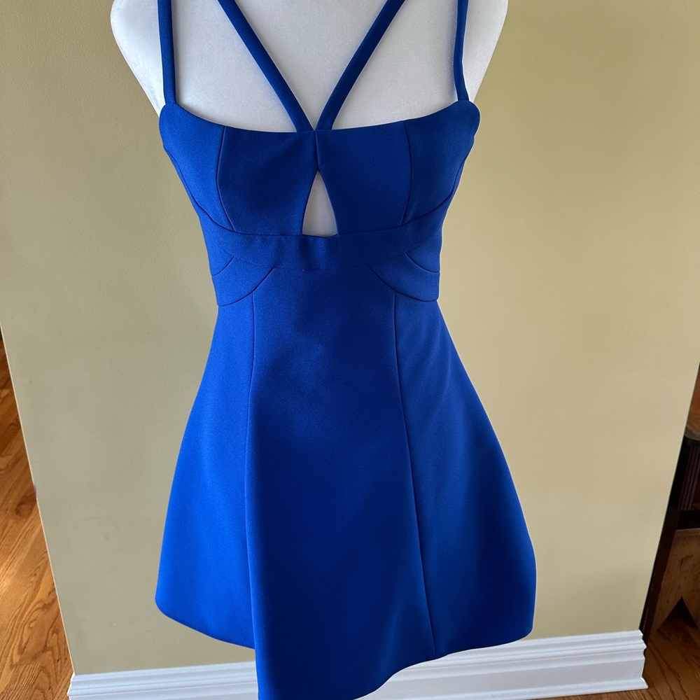 Blue Strappy Dress